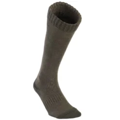LOT DE 2 PAIRES DE CHAUSSETTES CHASSE RESPIRANTES HAUTES 100 -Sportmania 2 paires de chaussettes chasse respirantes hautes 100 6