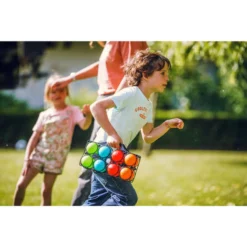 JEU DE 8 BOULES DE PÉTANQUE EN PLASTIQUE -Sportmania 8 boules de petanque en plastique 2