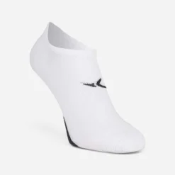 Chaussettes Invisibles Fitness Cardio Training X2 Blanc -Sportmania 8353156