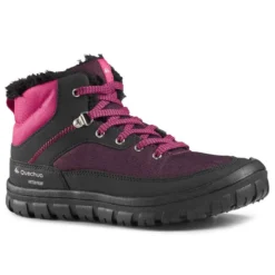 Quechua CHAUSSURES CHAUDES IMPERMÉABLES DE RANDONNÉE - SH100 WARM LACET- Enfant 33 AU 38 -Sportmania 8370175
