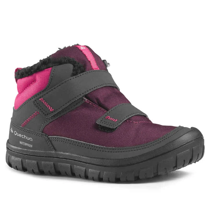 Quechua CHAUSSURES CHAUDES IMPERMÉABLES DE RANDONNÉE - SH100 WARM SCRATCH - ENFANT 24-32 8 Quechua CHAUSSURES CHAUDES IMPERMÉABLES DE RANDONNÉE - SH100 WARM SCRATCH - ENFANT 24-32 – Image 8