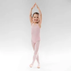 Justaucorps Danse Classique Bleu Bi-matière Fille -Sportmania 8399596