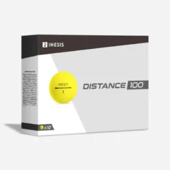 Balle De Golf DISTANCE 100 X12 Blanc -Sportmania 8402428