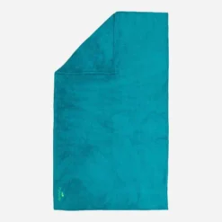 Serviette De Bain Microfibre Ultra Douce Bleu Taille XL 110 X 175 Cm -Sportmania 8405091