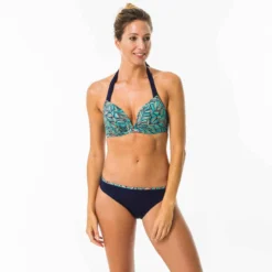 Haut De Maillot De Bain Femme Push Up Avec Coques Fixes ELENA BRONZE -Sportmania 8405205