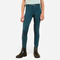 Pantalon équitation Enfant 140 Bleu Pétrole -Sportmania 8405483