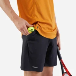 SHORT DE TENNIS HOMME - ARTENGO DRY+ BLANC CASSE -Sportmania 8487421