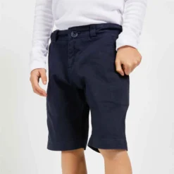 Tribord Bermuda Short De Voile SAILING 100 Enfant Garçon Bleu Foncé -Sportmania 8491509
