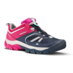 Quechua Chaussures De Randonnée Montagne Basses Lacet Fille Crossrock Bleue 35-38 -Sportmania 8492167