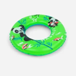 Bouée Piscine Gonflable 51 Cm Vert Imprimé "PANDAS" Pour Enfant 3-6 Ans -Sportmania 8500149