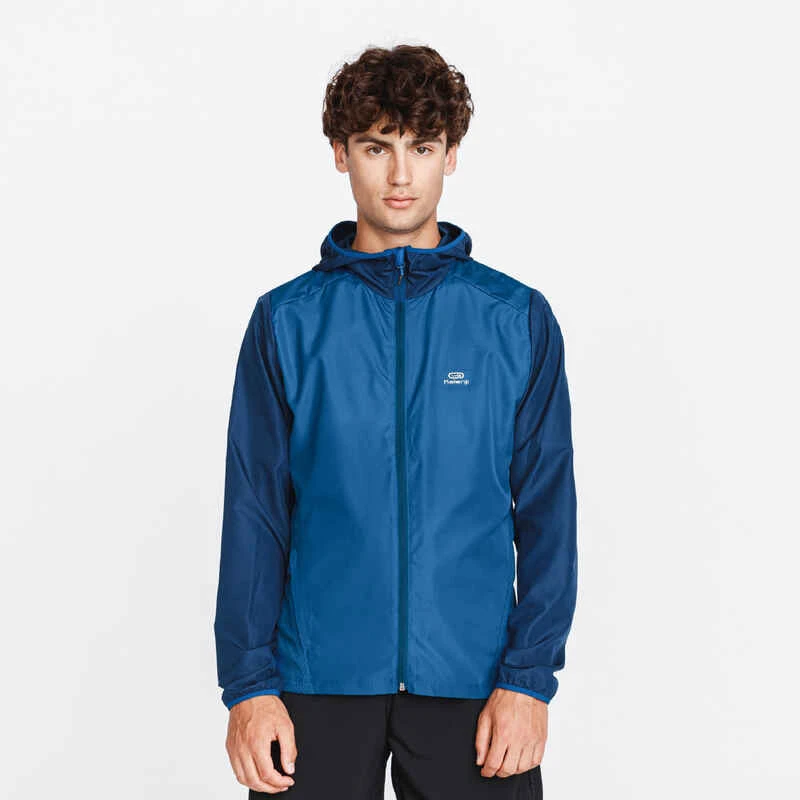 VESTE COUPE VENT DE RUNNING HOMME KALENJI RUN WIND BLEU ARDOISE 9 VESTE COUPE VENT DE RUNNING HOMME KALENJI RUN WIND BLEU ARDOISE – Image 9