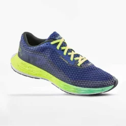 CHAUSSURES DE RUNNING HOMME DYNAMIQUE KIPRUN KD500 NOIR VERT -Sportmania 8505777