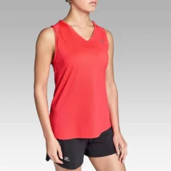 Kalenji Débardeur Respirant Running Femme - Dry Corail Fluo -Sportmania 8506304