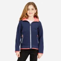 Tribord Veste Polaire Chaude Réversible Enfant Sailing 500 Navy Rose -Sportmania 8510442