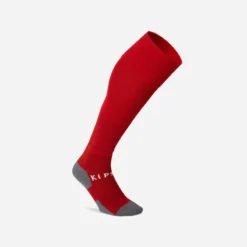 Kipsta Chaussettes De Football VIRALTO SOLO Rayées Rouge Et Orange -Sportmania 8514555