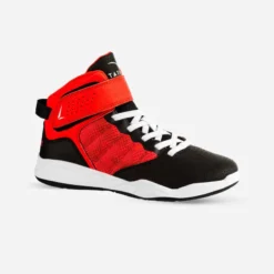 CHAUSSURES DE BASKETBALL ENFANT DEBUTANT - SE100 BORDEAUX -Sportmania 8515025