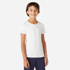 T-shirt Enfant Coton - Basique Marine -Sportmania 8516223