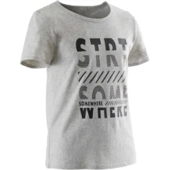 T-shirt Enfant Coton - Basique Marine -Sportmania 8516225