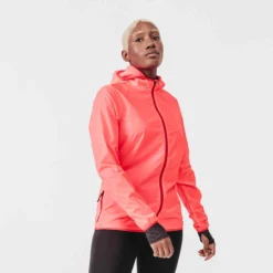 Kalenji Veste Running Coupe Vent Femme - Wind Corail -Sportmania 8519666