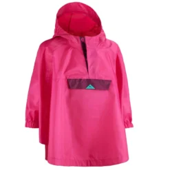 Quechua Poncho Imperméable De Randonnée - MH100 KID Bleu Marine - Enfant 2-6 Ans -Sportmania 8527930