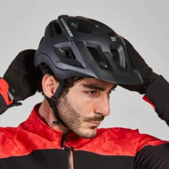 Rockrider CASQUE VÉLO VTT ST 500 ROUGE -Sportmania 8529388