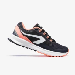 CHAUSSURES DE RUNNING FEMME KALENJI RUN ACTIVE GRIP GRIS ROSE -Sportmania 8544265