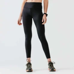 Kalenji Legging Running Gainant Femme (du XS Au 5XL - Grande Taille) - Marron -Sportmania 8554240