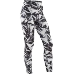 Legging Fille Synthétique Respirant - S500 Gris Et Rose Avec Imprimé -Sportmania 8555046
