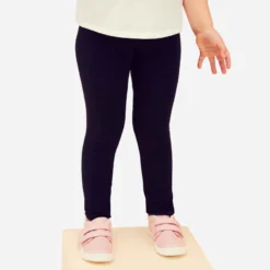 Legging Enfant Coton - Basique Bleu/Rose Avec Motifs -Sportmania 8556390