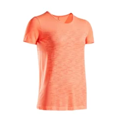 TEE SHIRT RUNNING FEMME RESPIRANT KIPRUN CARE ROUGE -Sportmania 8556989