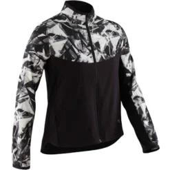 Veste Légère Respirante W500 Fille GYM ENFANT Noir Imprimé -Sportmania 8561940