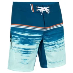 Surf Boardshort Standard 500 Patch Kaki -Sportmania 8569435