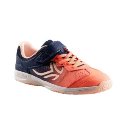 Decathlon Baskets à Scratch Enfant - TS 160 JR Corail -Sportmania 8573405