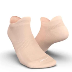 CHAUSSETTES DE RUNNING INVISIBLES RUN500 X2 BLANCHES ECO-CONCUES -Sportmania 8573982