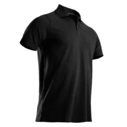Polo De Golf Manches Courtes Homme MW500 Bleu Chiné -Sportmania 8574845
