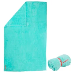 Serviette De Bain Microfibre Ultra Douce Bleu Taille XL 110 X 175 Cm -Sportmania 8575300
