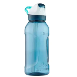Quechua Gourde Randonnée 900 Bouchon Instantané Avec Pipette 0,5 Litre Tritan Turquoise -Sportmania 8575962