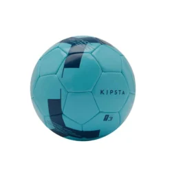 Kipsta Ballon De Football F100 Taille 3 (< 8 Ans) Bleu -Sportmania 8576121