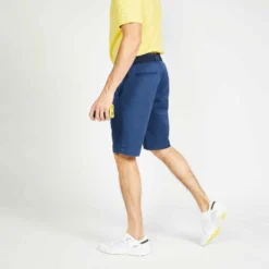 Short De Golf Homme MW500 Bleu Foncé -Sportmania 8577003