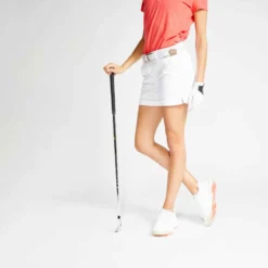 Short De Golf Femme MW500 Vert -Sportmania 8577859