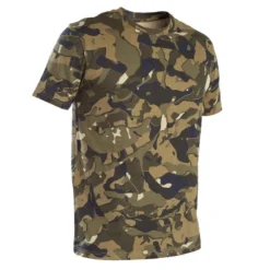 T-shirt Manches Courtes Chasse 100 Camouflage WL V1 Vert 13 T-shirt Manches Courtes Chasse 100 Camouflage WL V1 Vert -Sportmania 8578075