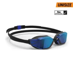 Lunettes De Natation Verres Miroir B-FAST 900 Noir Rouge -Sportmania 8579765