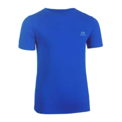 Decathlon Tee-shirt D'athlétisme Manches Courtes Respirant Enfant AT 100 Blanc -Sportmania 8579865