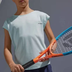 Artengo T-shirt De Tennis Fille - TTS500 Bleu -Sportmania 8582862