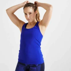 Débardeur Dos Nageur Col Rond Rose Fitness Cardio MY TOP -Sportmania 8587779