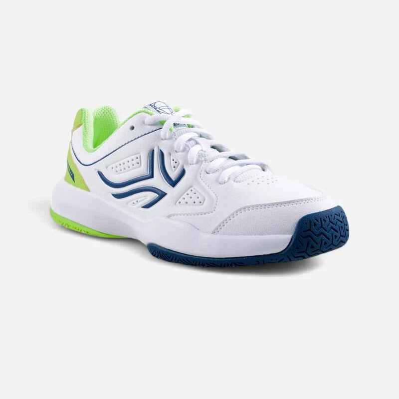 Artengo CHAUSSURES DE TENNIS ENFANT TS530 LACET BLANC JAUNE 8 Artengo CHAUSSURES DE TENNIS ENFANT TS530 LACET BLANC JAUNE – Image 8