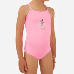Maillot De Bain 1 Pièce FILLE HANALEI 100 JUNE -Sportmania 8595228