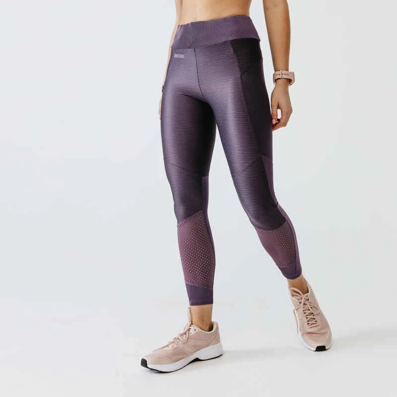 Kalenji Legging Long Running Respirant Femme - Dry+ Feel Violet 13 Kalenji Legging Long Running Respirant Femme - Dry+ Feel Violet – Image 13