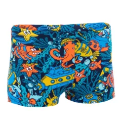Boxer De Bain Natation Garçon - Fitib - Bleu Marine / Rouge Vermillon / Miel 13 Boxer De Bain Natation Garçon - Fitib - Bleu Marine / Rouge Vermillon / Miel -Sportmania 8601275