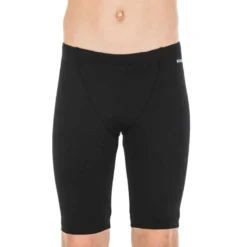 Jammer De Natation Garçon - Fitib - Noir / Jaune Fluo -Sportmania 8601755